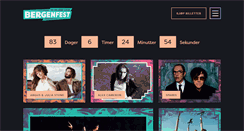 Desktop Screenshot of bergenfest.no